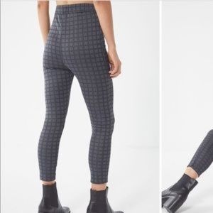 Urban Outfitters Gemma High Rise Gingham Legging
